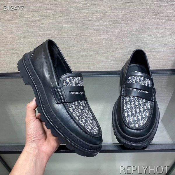 디올 2020 오블리크 페니로퍼