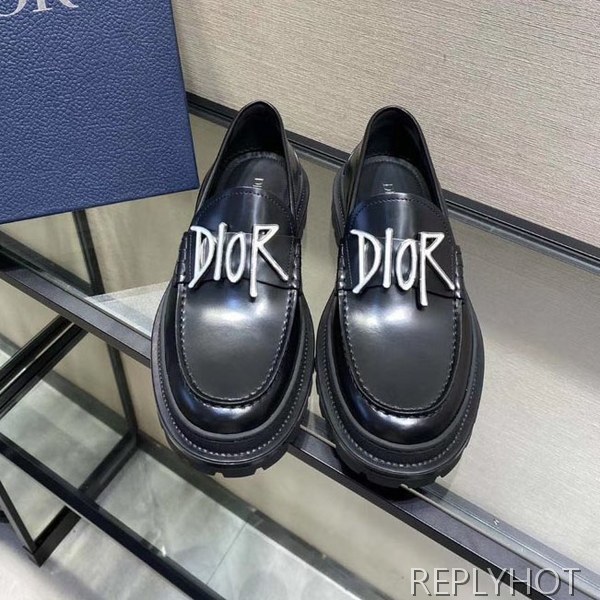 디올 2020 스투시 로고와펜 페니로퍼