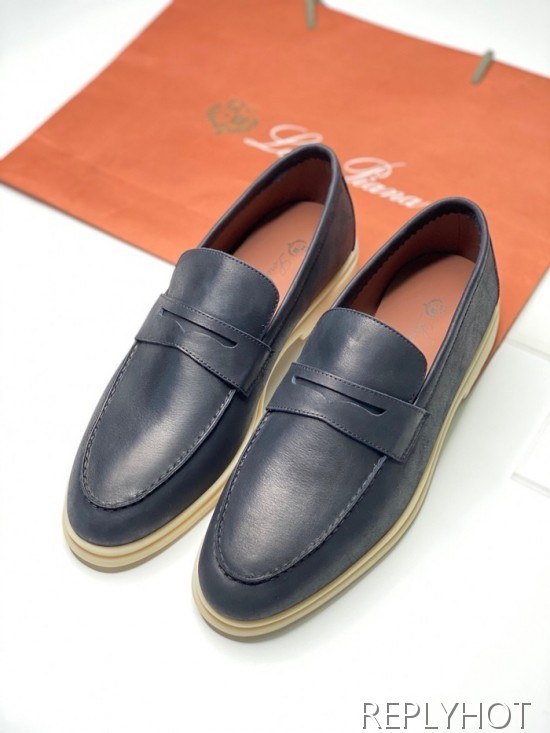 Loro Piana 2020 Mens Leather Loafer