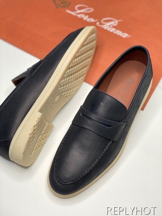 Loro Piana 2020 Mens Leather Loafer