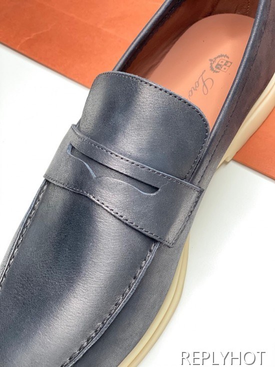 Loro Piana 2020 Mens Leather Loafer