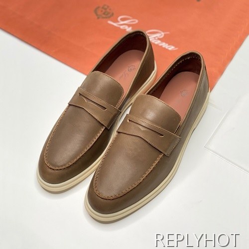 Loro Piana 2020 Mens Leather Loafer