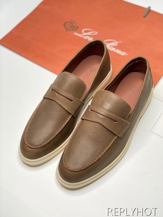 Loro Piana 2020 Mens Leather Loafer