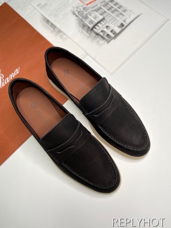 Loro Piana 2020 Mens Leather Loafer