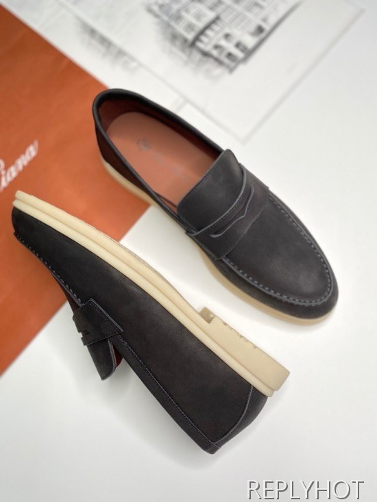 Loro Piana 2020 Mens Leather Loafer