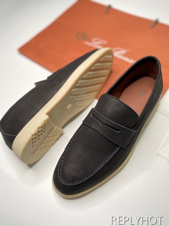 Loro Piana 2020 Mens Leather Loafer