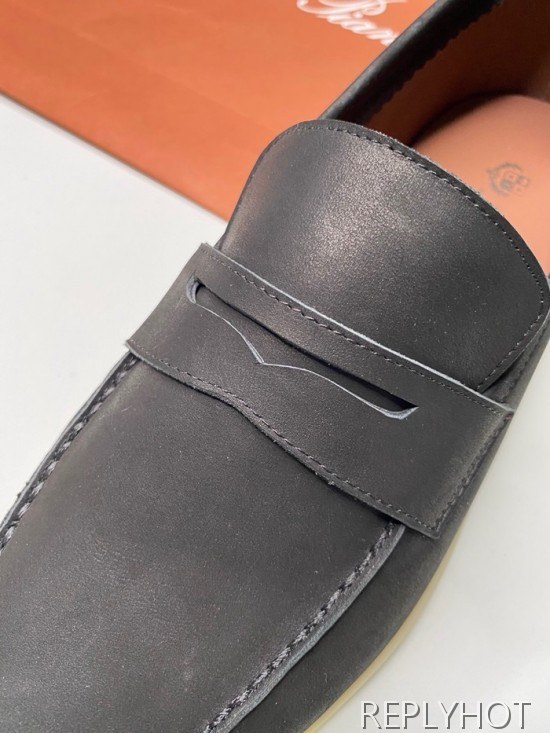 Loro Piana 2020 Mens Leather Loafer