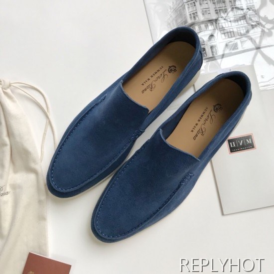 Loro Piana 2020 Mens Suede Loafer