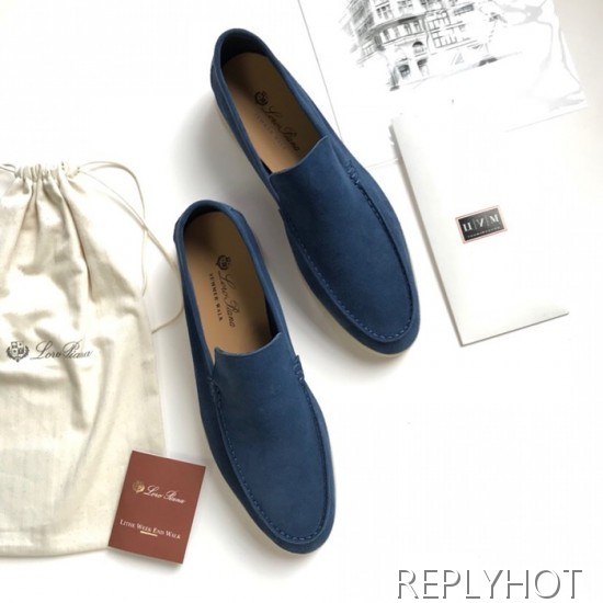 Loro Piana 2020 Mens Suede Loafer
