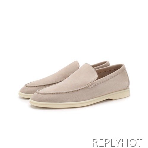 Loro Piana 2020 Mens Suede Loafer