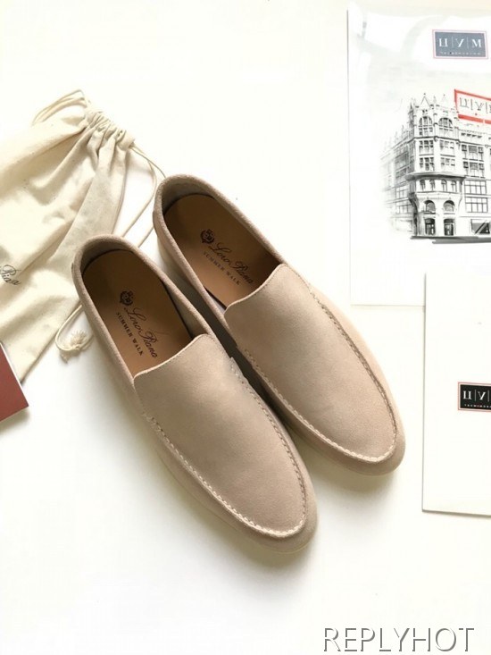 Loro Piana 2020 Mens Suede Loafer