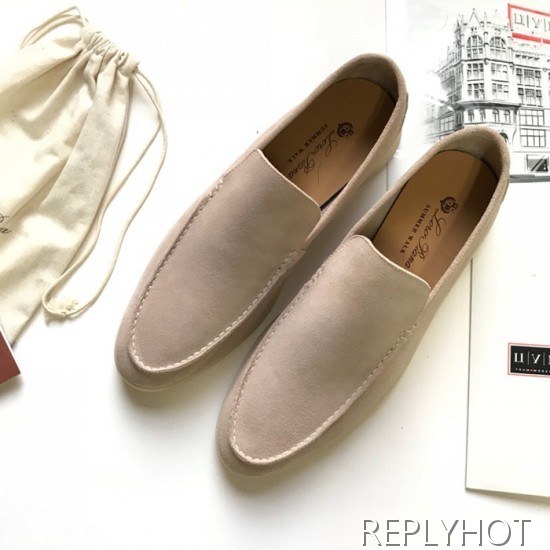 Loro Piana 2020 Mens Suede Loafer