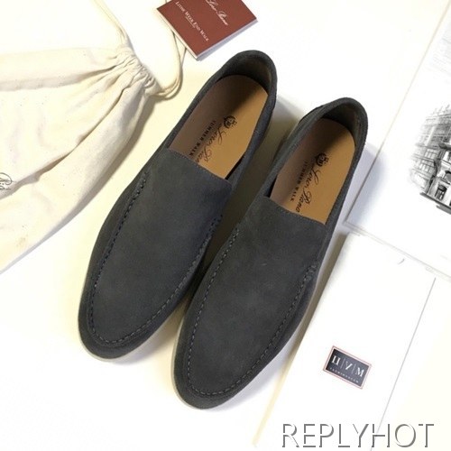 Loro Piana 2020 Mens Suede Loafer