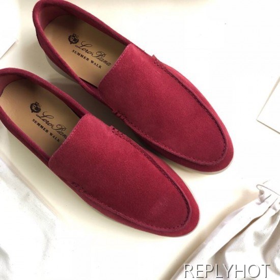 Loro Piana 2020 Mens Suede Loafer