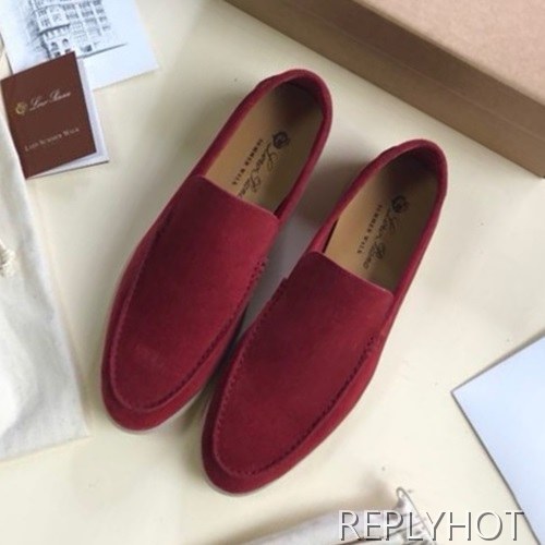 Loro Piana 2020 Mens Suede Loafer