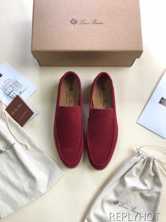 Loro Piana 2020 Mens Suede Loafer