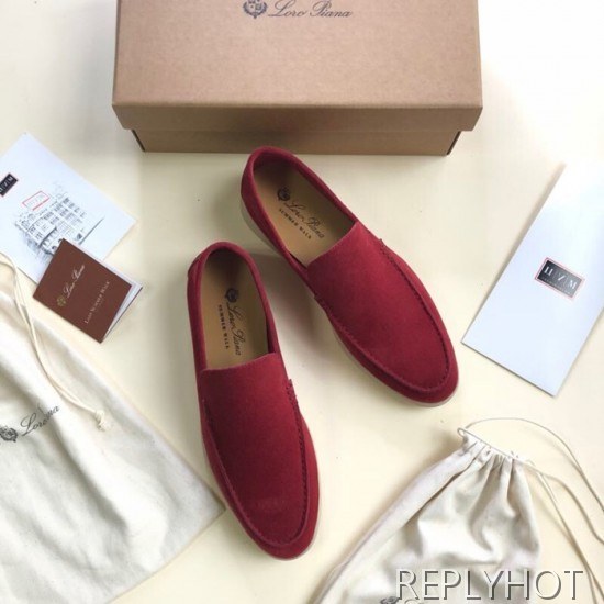 Loro Piana 2020 Mens Suede Loafer