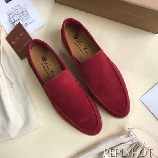 Loro Piana 2020 Mens Suede Loafer