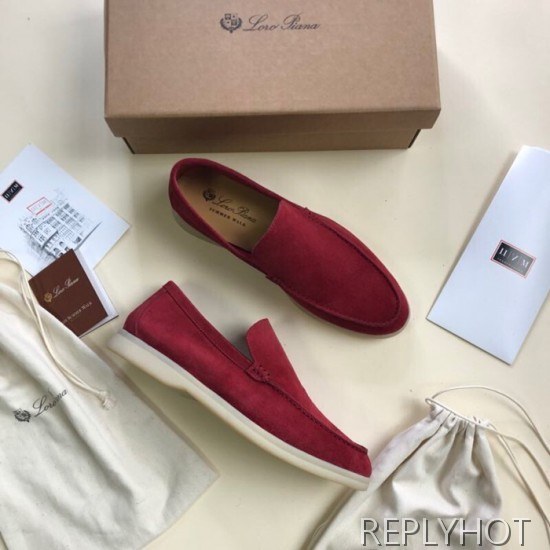 Loro Piana 2020 Mens Suede Loafer