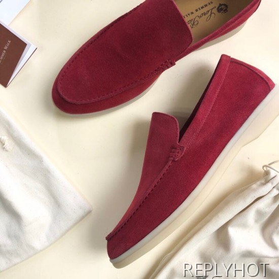 Loro Piana 2020 Mens Suede Loafer