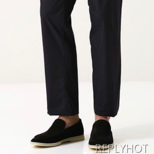 Loro Piana 2020 Mens Suede Loafer