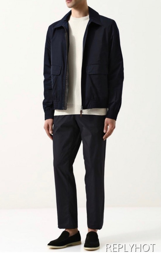 Loro Piana 2020 Mens Suede Loafer