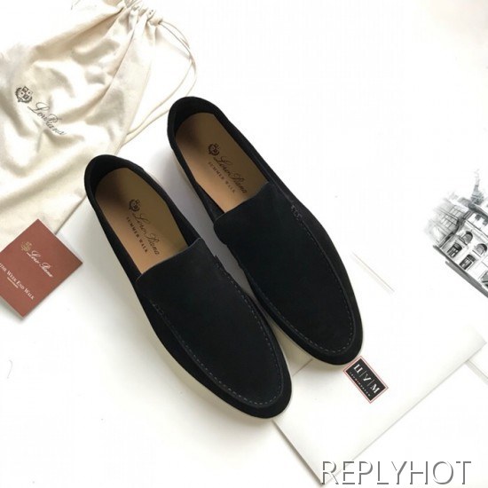 Loro Piana 2020 Mens Suede Loafer