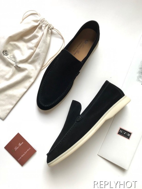 Loro Piana 2020 Mens Suede Loafer