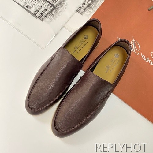 Loro Piana 2020 Mens Leather Loafer