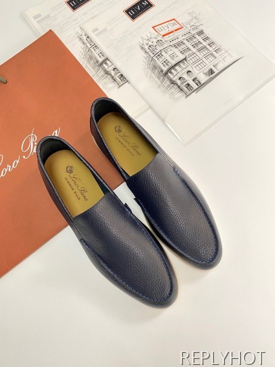Loro Piana 2020 Mens Leather Loafer