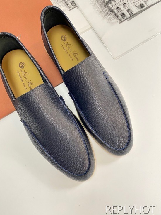 Loro Piana 2020 Mens Leather Loafer