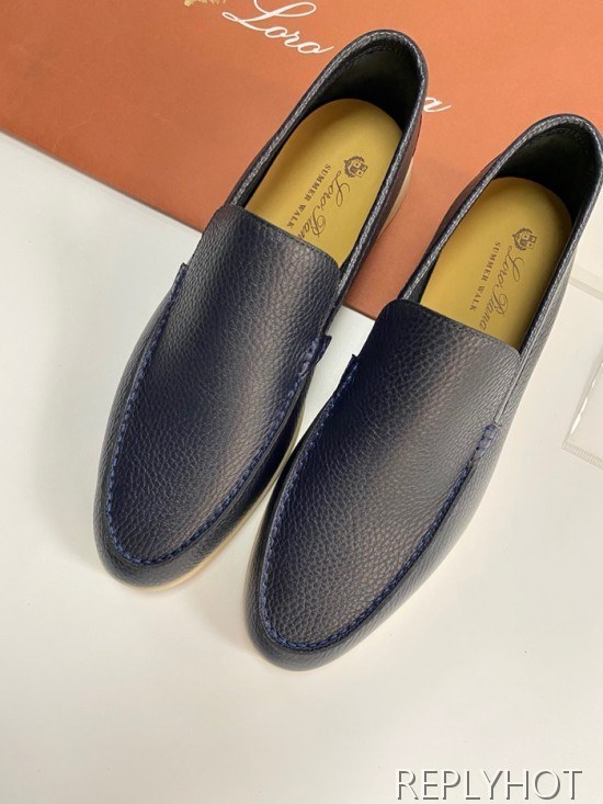 Loro Piana 2020 Mens Leather Loafer