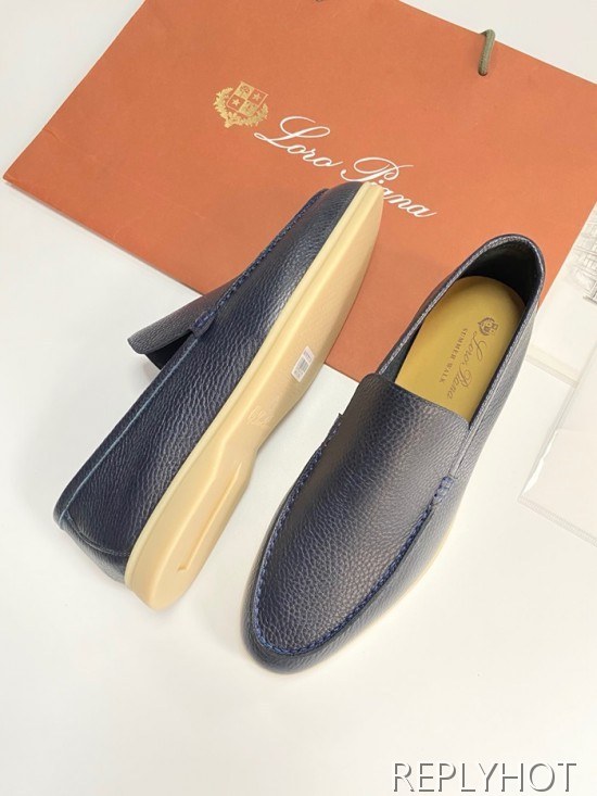 Loro Piana 2020 Mens Leather Loafer