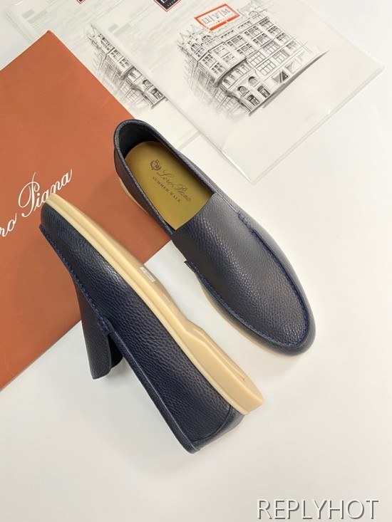 Loro Piana 2020 Mens Leather Loafer