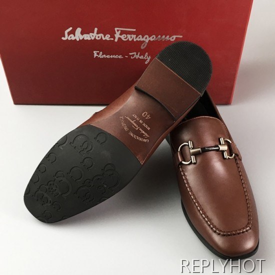 [업 신상]Ferragamo 2020 Mens Leather Loafer
