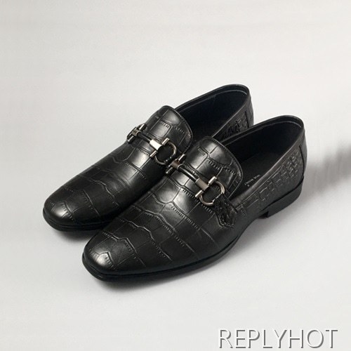 [업 신상]Ferragamo 2020 Mens Leather Loafer