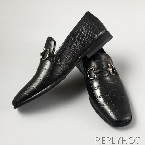 [업 신상]Ferragamo 2020 Mens Leather Loafer