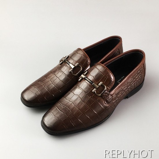 [업 신상]Ferragamo 2020 Mens Leather Loafer