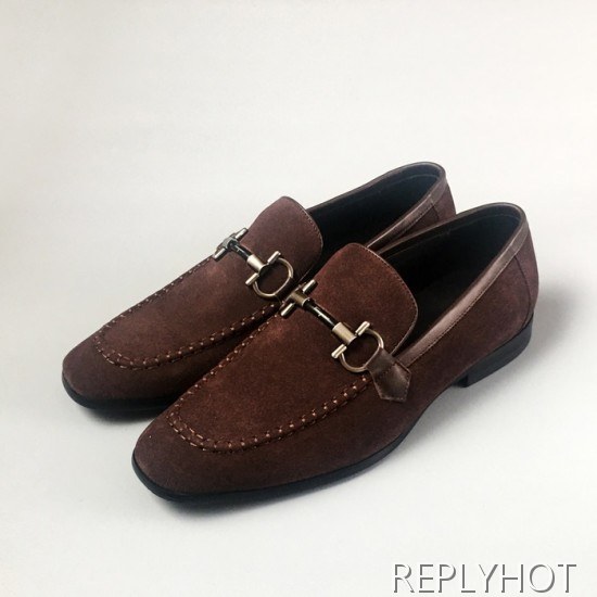 [업 신상]Ferragamo 2020 Mens Leather Loafer
