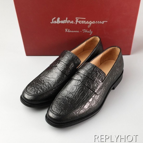 [업 신상]Ferragamo 2020 Mens Leather Loafer