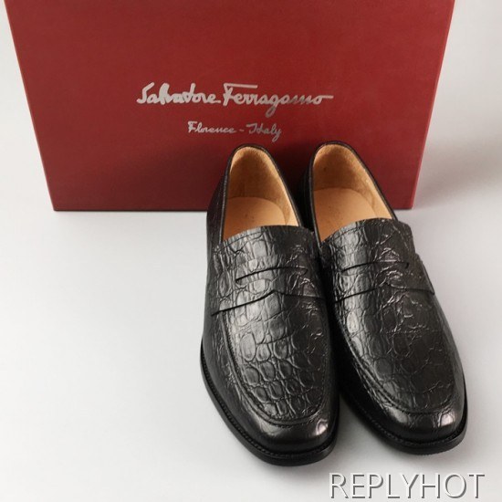 [업 신상]Ferragamo 2020 Mens Leather Loafer