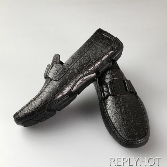 [업 신상]Ferragamo 2020 Mens Leather Loafer