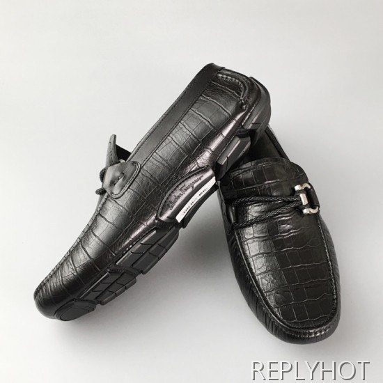 [업 신상]Ferragamo 2020 Mens Leather Loafer