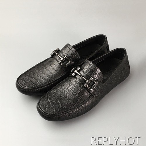 [업 신상]Ferragamo 2020 Mens Leather Loafer