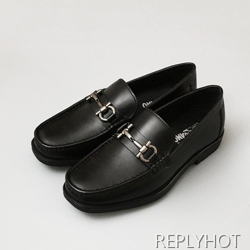 [업 신상]Ferragamo 2020 Mens Leather Loafer