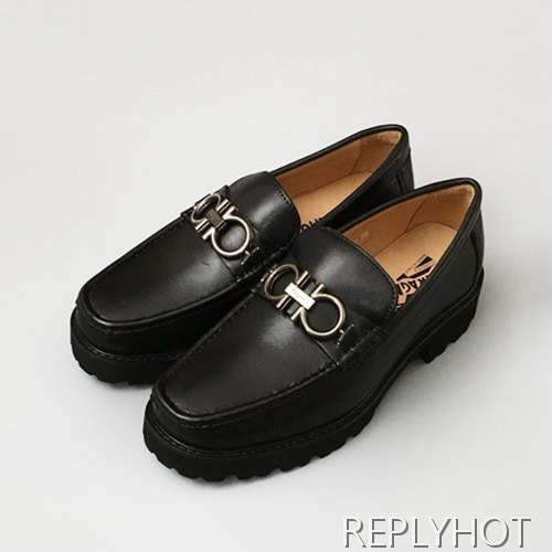 [업 신상]Ferragamo 2020 Mens Leather Loafer
