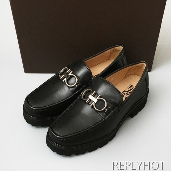 [업 신상]Ferragamo 2020 Mens Leather Loafer