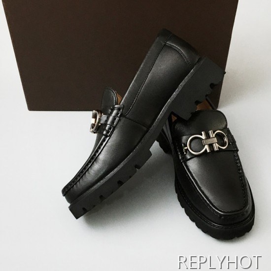 [업 신상]Ferragamo 2020 Mens Leather Loafer