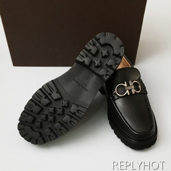 [업 신상]Ferragamo 2020 Mens Leather Loafer