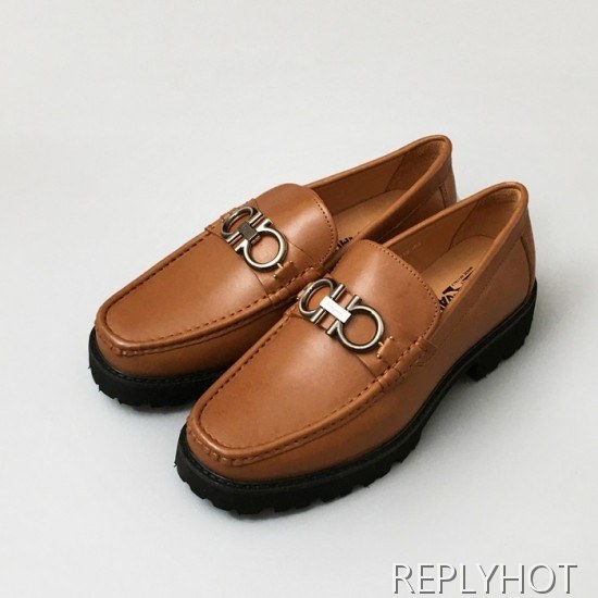 [업 신상]Ferragamo 2020 Mens Leather Loafer